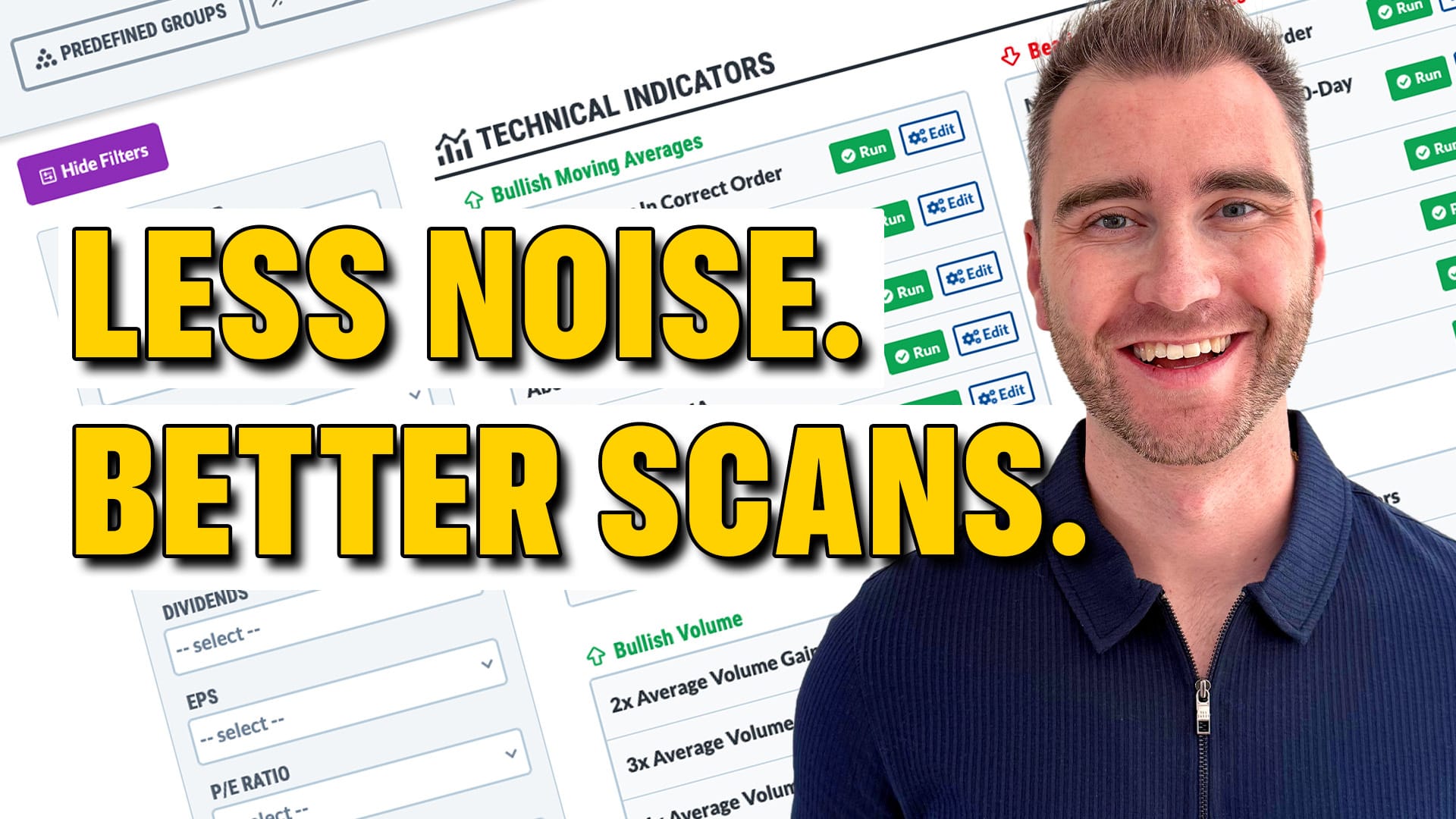 New Scan Filters — A Faster Way to Find the Right Stocks!