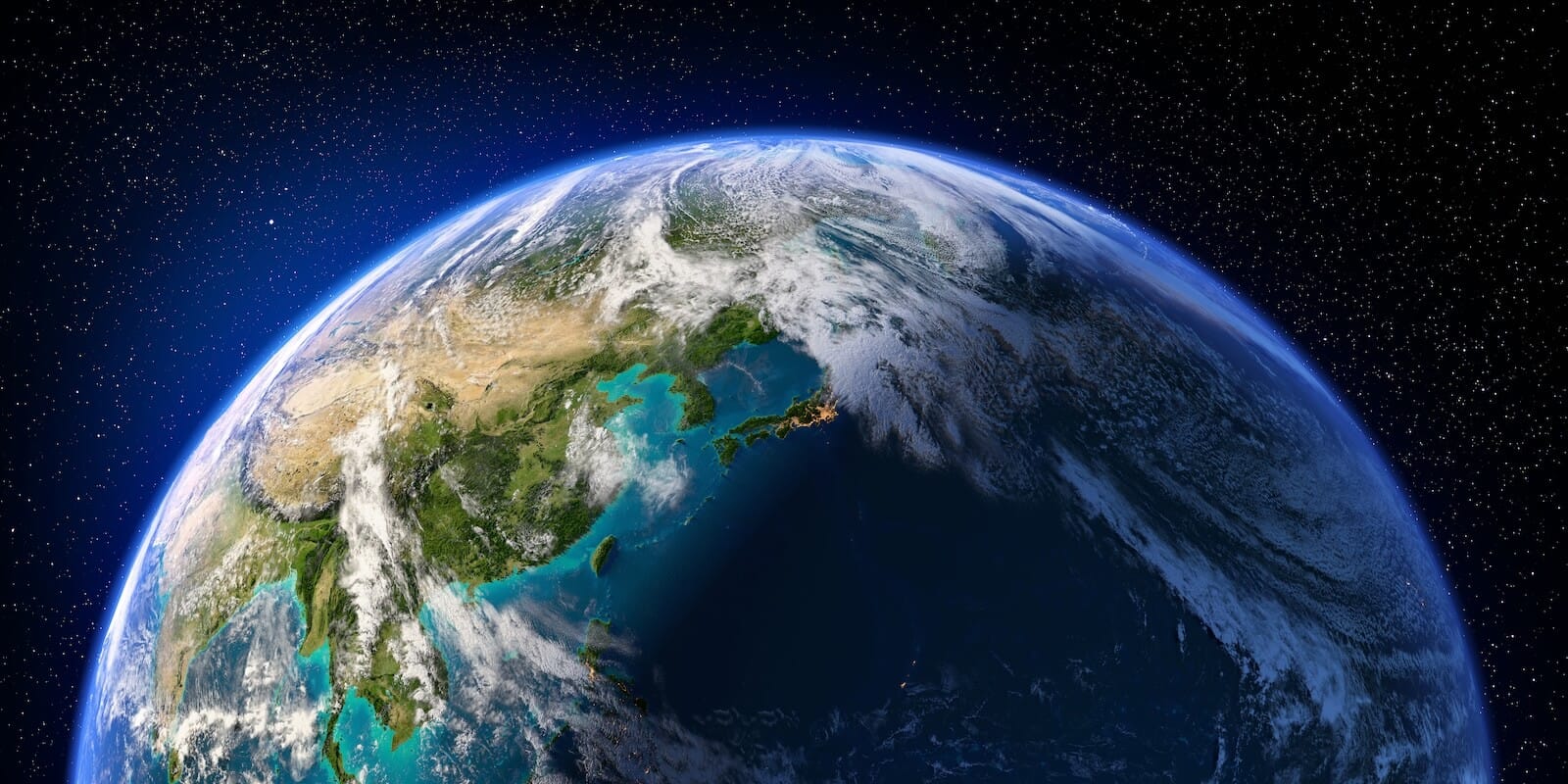 Image of earth representing asian and other emerging markets